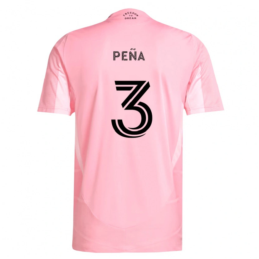 Danxen Damen Luciano Pena #3 Pink Schwarz Heimtrikot Trikot 2026/27 T-Shirt