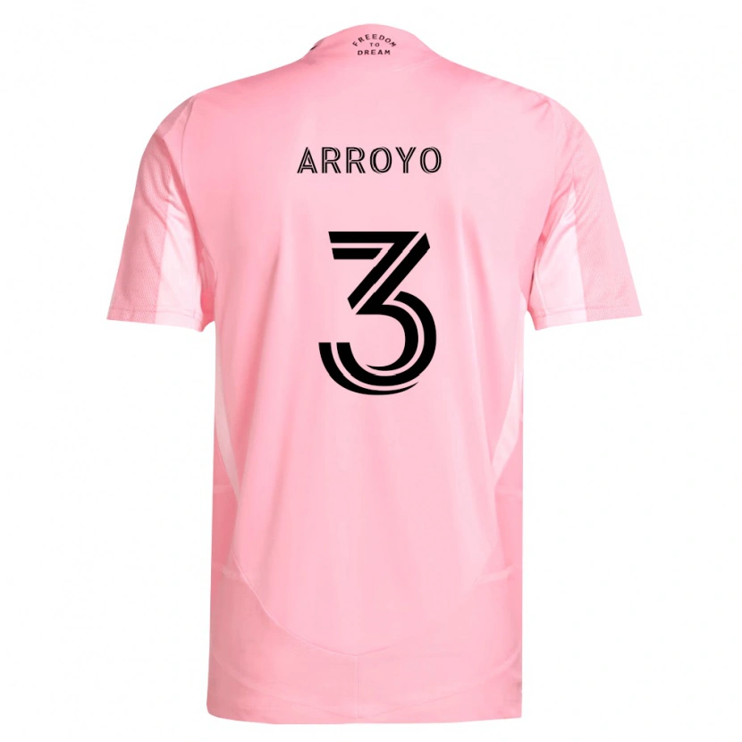 Danxen Damen Dixon Arroyo #3 Pink Schwarz Heimtrikot Trikot 2026/27 T-Shirt