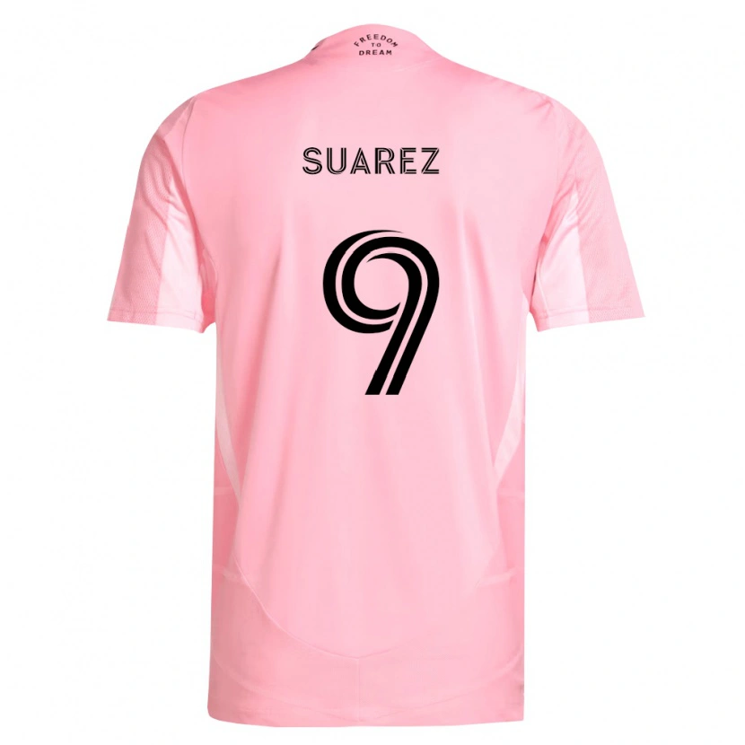 Danxen Damen Luis Suárez #9 Pink Schwarz Heimtrikot Trikot 2026/27 T-Shirt