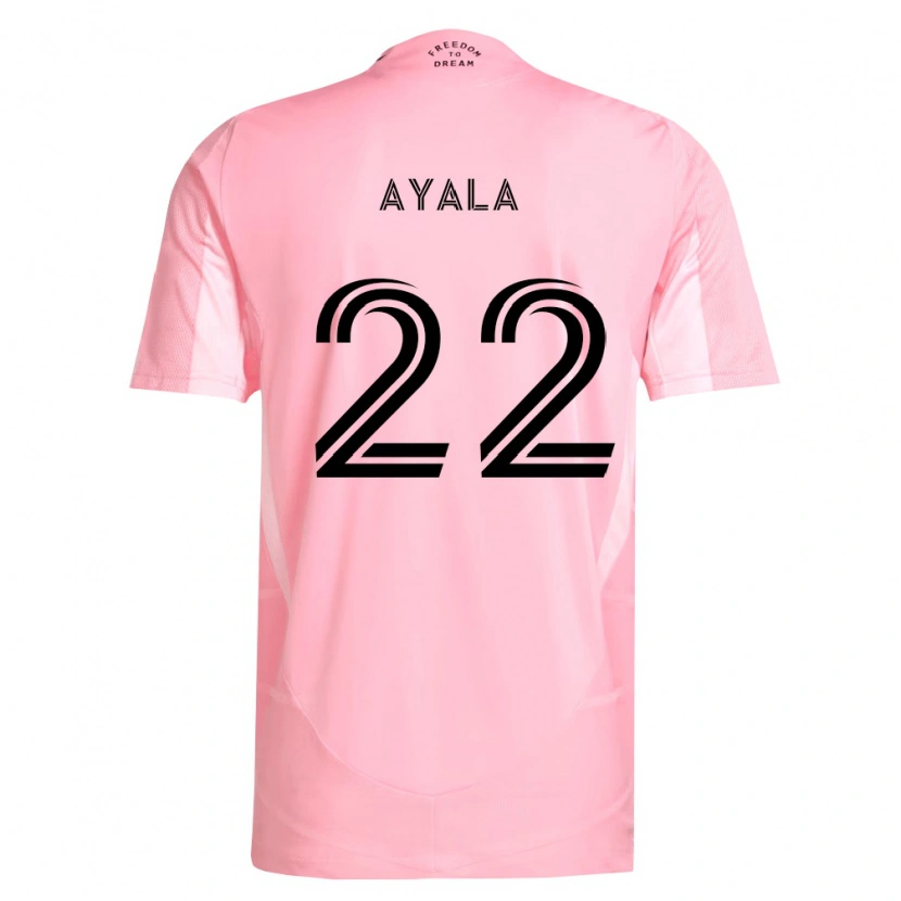 Danxen Damen David Ayala #22 Pink Schwarz Heimtrikot Trikot 2026/27 T-Shirt