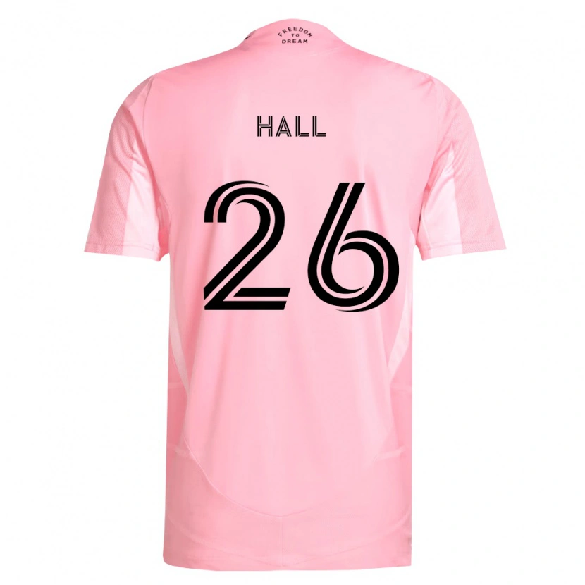 Danxen Damen Tyler Hall #26 Pink Schwarz Heimtrikot Trikot 2026/27 T-Shirt