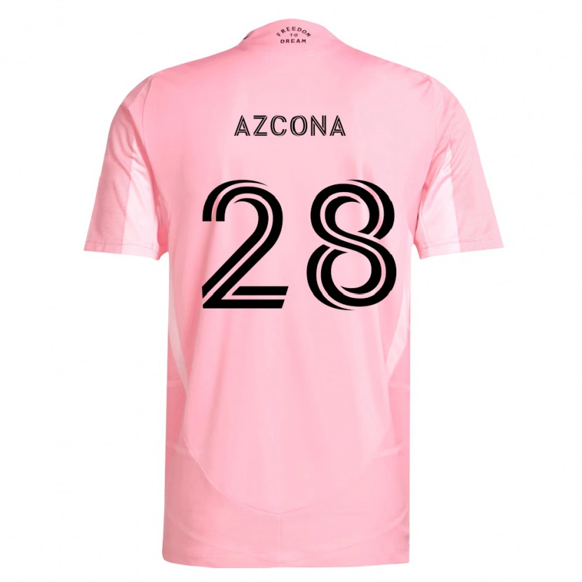 Danxen Damen Edison Azcona #28 Pink Schwarz Heimtrikot Trikot 2026/27 T-Shirt