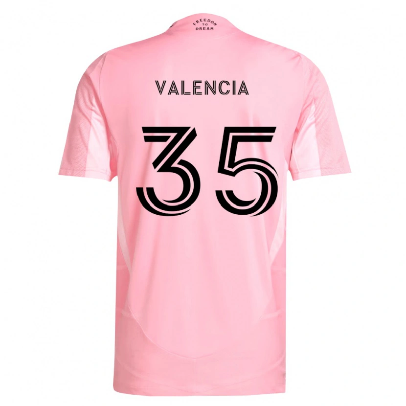 Danxen Damen Felipe Valencia #35 Pink Schwarz Heimtrikot Trikot 2026/27 T-Shirt