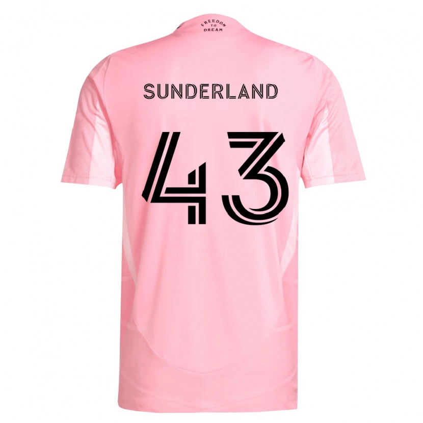 Danxen Damen Lawson Sunderland #43 Pink Schwarz Heimtrikot Trikot 2026/27 T-Shirt