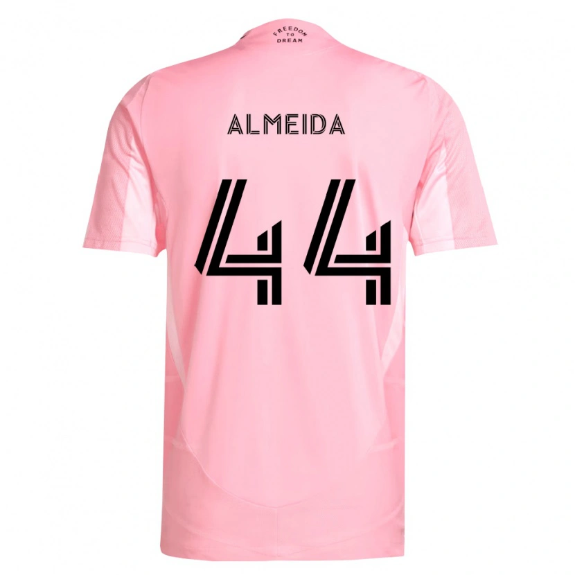 Danxen Damen Nicholas Almeida #44 Pink Schwarz Heimtrikot Trikot 2026/27 T-Shirt