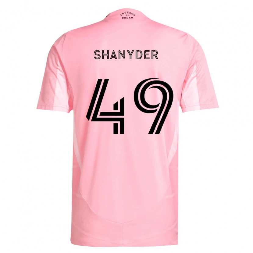 Danxen Damen Shanyder Borgelin #49 Pink Schwarz Heimtrikot Trikot 2026/27 T-Shirt