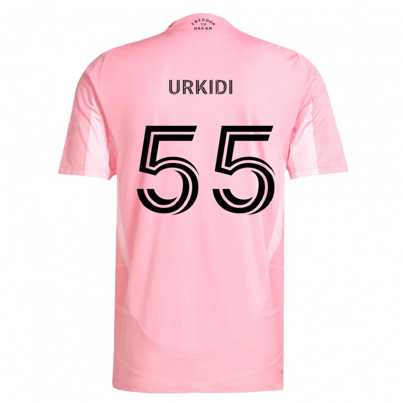 Danxen Damen Ian Urkidi #55 Pink Schwarz Heimtrikot Trikot 2026/27 T-Shirt