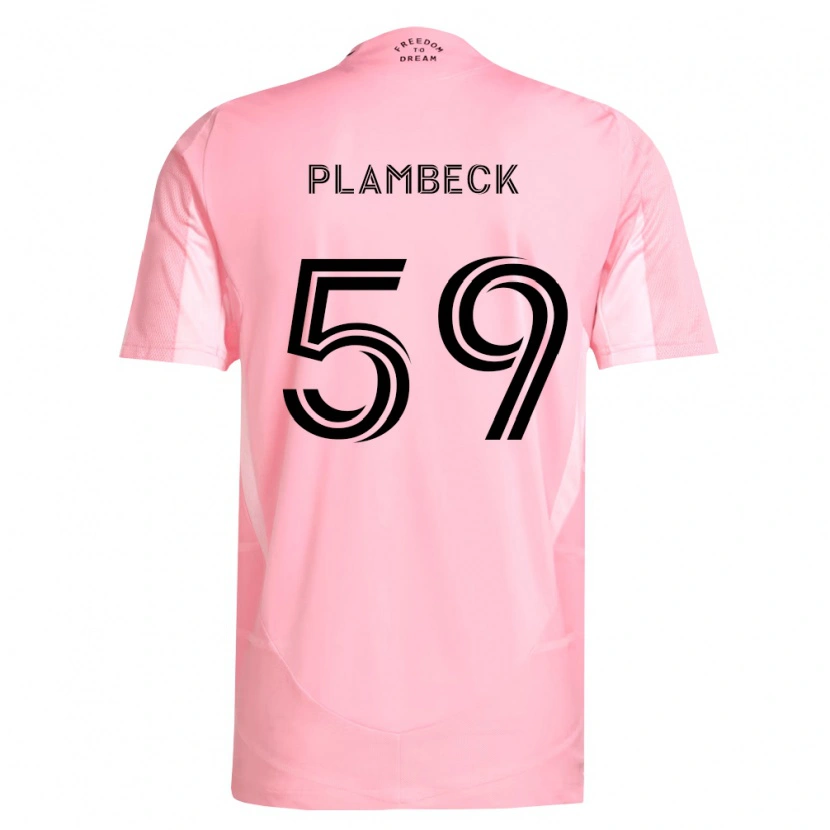 Danxen Damen Preston Plambeck #59 Pink Schwarz Heimtrikot Trikot 2026/27 T-Shirt