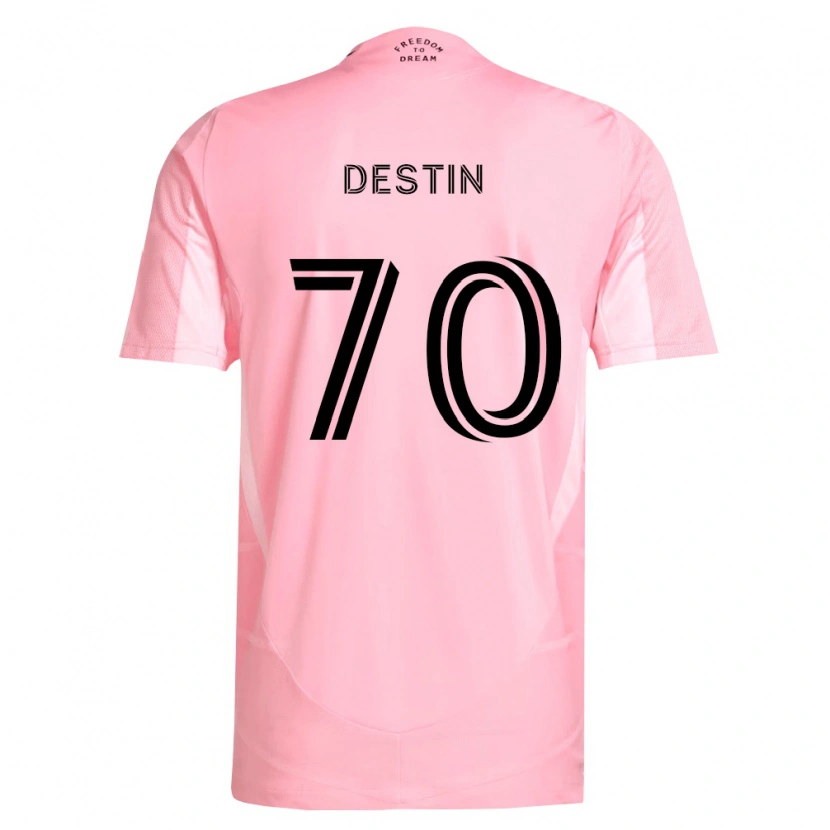 Danxen Damen Bryan Destin #70 Pink Schwarz Heimtrikot Trikot 2026/27 T-Shirt