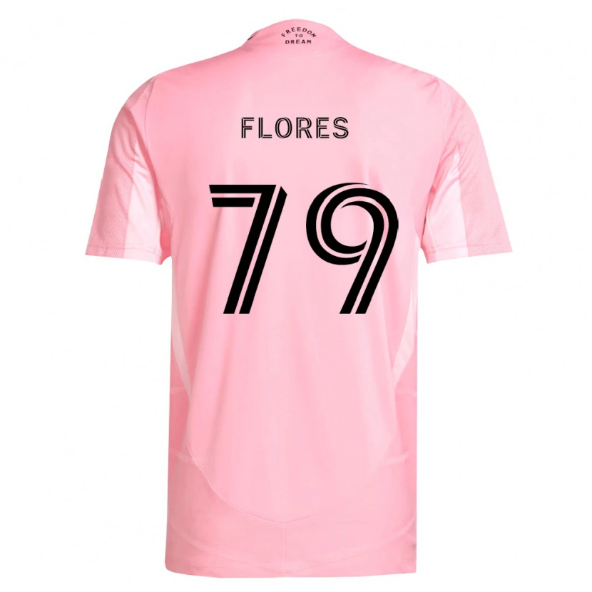 Danxen Damen Alejandro Flores #79 Pink Schwarz Heimtrikot Trikot 2026/27 T-Shirt