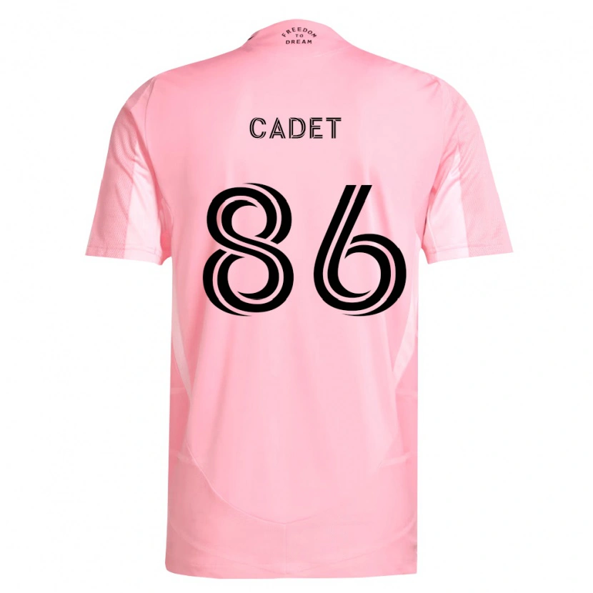 Danxen Damen Zidane Cadet #86 Pink Schwarz Heimtrikot Trikot 2026/27 T-Shirt