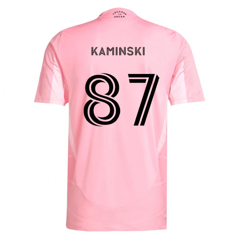 Danxen Damen Brett Kaminski #87 Pink Schwarz Heimtrikot Trikot 2026/27 T-Shirt