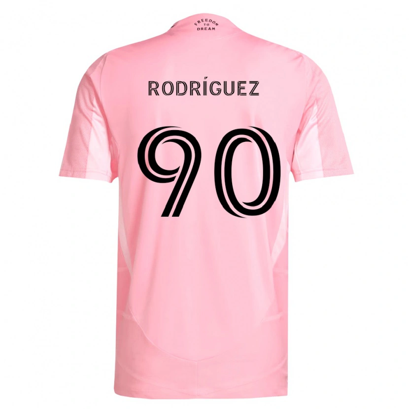 Danxen Damen Mark Rodríguez #90 Pink Schwarz Heimtrikot Trikot 2026/27 T-Shirt