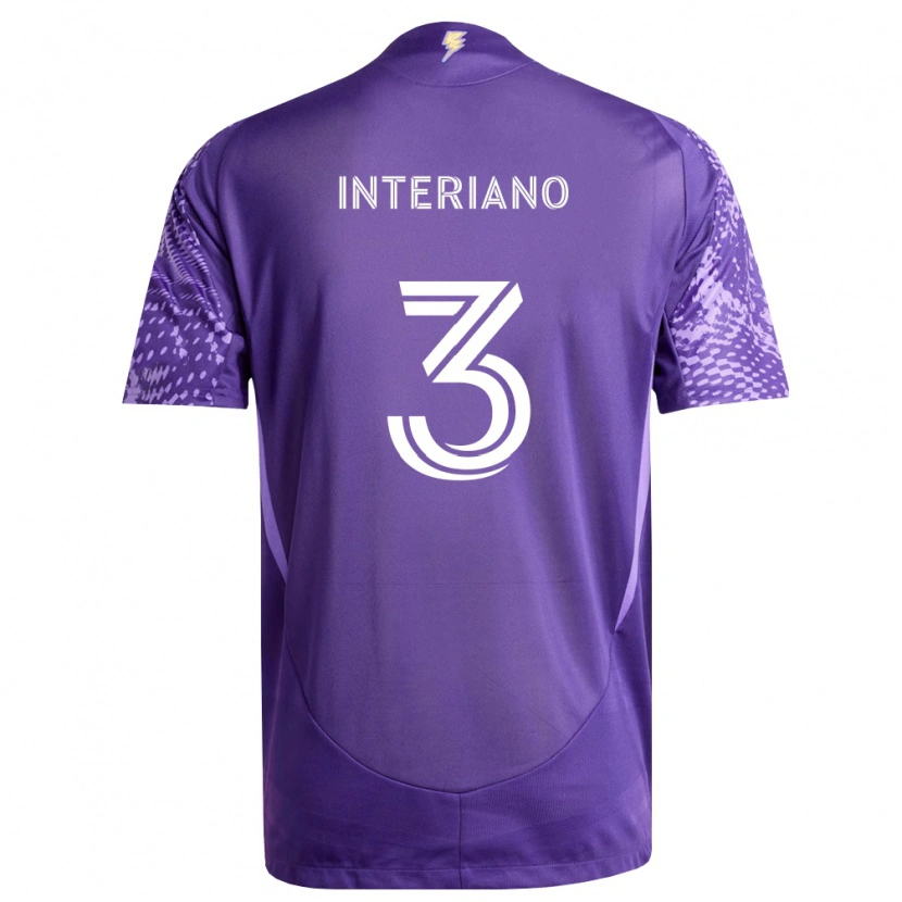 Danxen Damen Jordan Interiano #3 Violett Weiß Heimtrikot Trikot 2026/27 T-Shirt