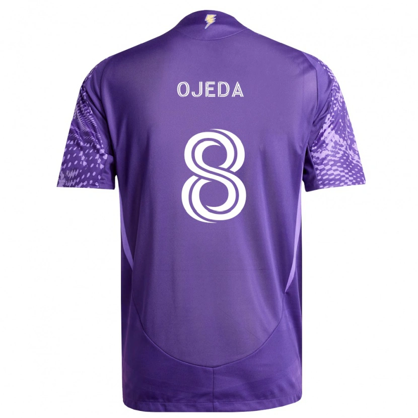 Danxen Damen Braian Ojeda #8 Violett Weiß Heimtrikot Trikot 2026/27 T-Shirt