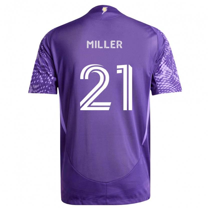 Danxen Damen Nolan Miller #21 Violett Weiß Heimtrikot Trikot 2026/27 T-Shirt
