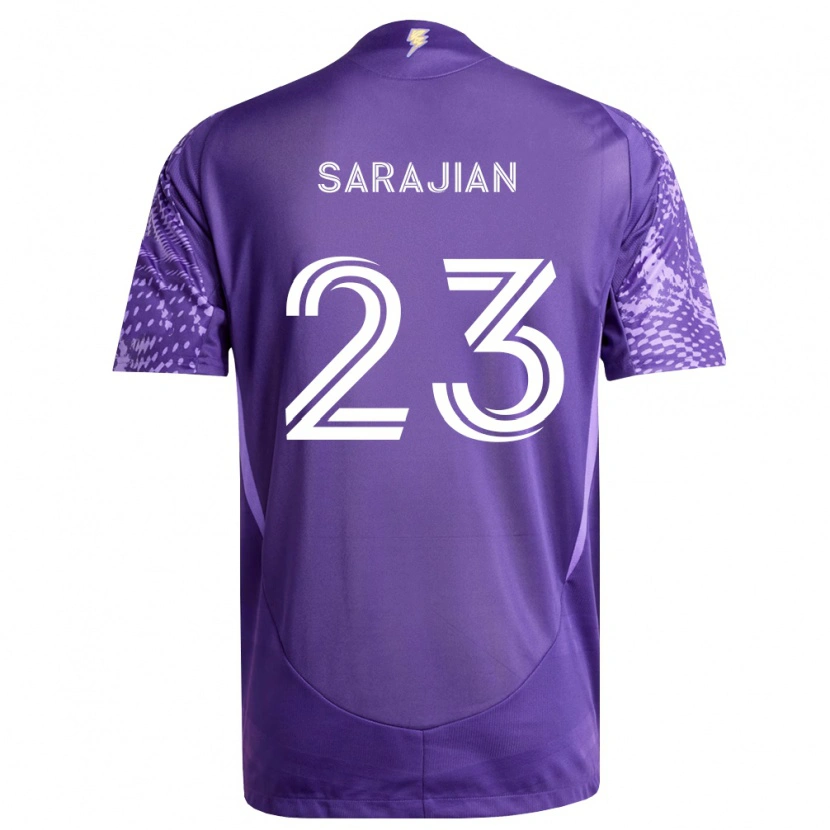 Danxen Damen Harvey Sarajian #23 Violett Weiß Heimtrikot Trikot 2026/27 T-Shirt