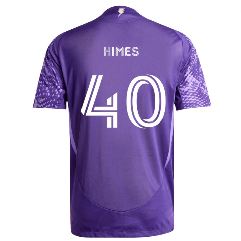 Danxen Damen Tristan Himes #40 Violett Weiß Heimtrikot Trikot 2026/27 T-Shirt
