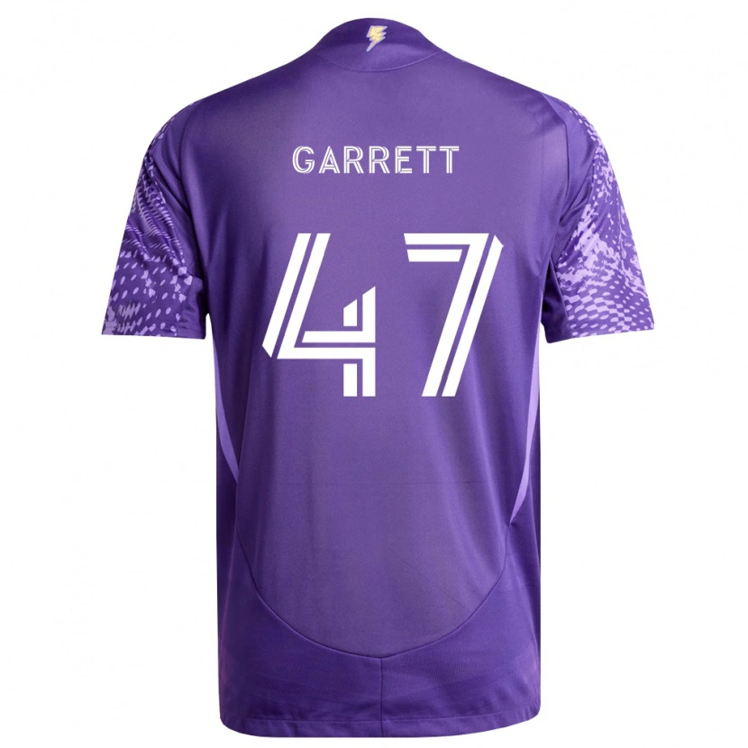 Danxen Damen Ian Garrett #47 Violett Weiß Heimtrikot Trikot 2026/27 T-Shirt