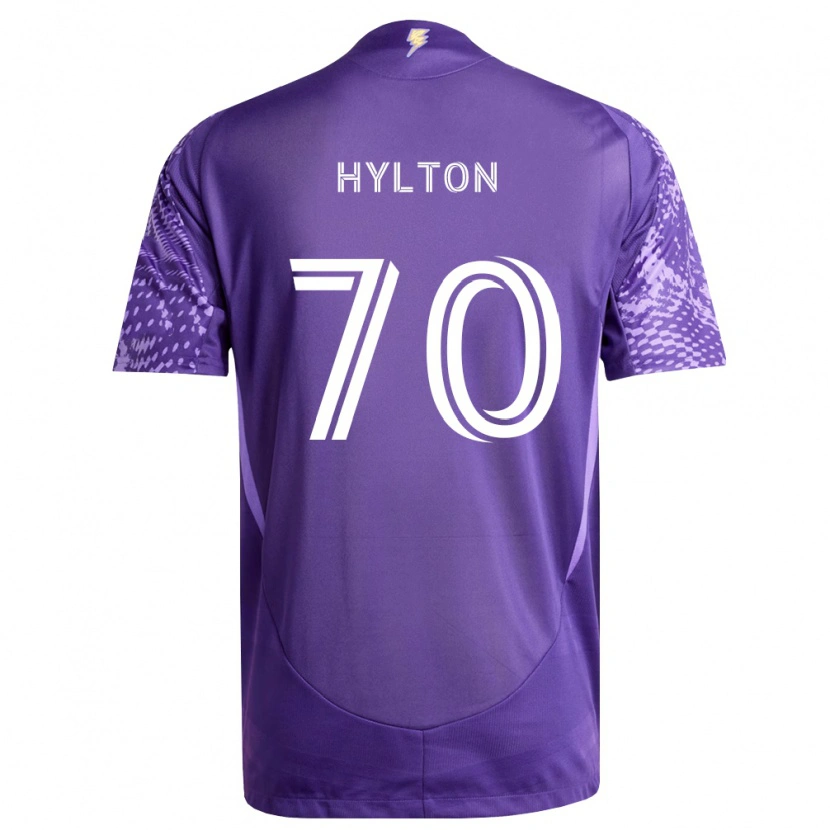 Danxen Damen Justin Hylton #70 Violett Weiß Heimtrikot Trikot 2026/27 T-Shirt