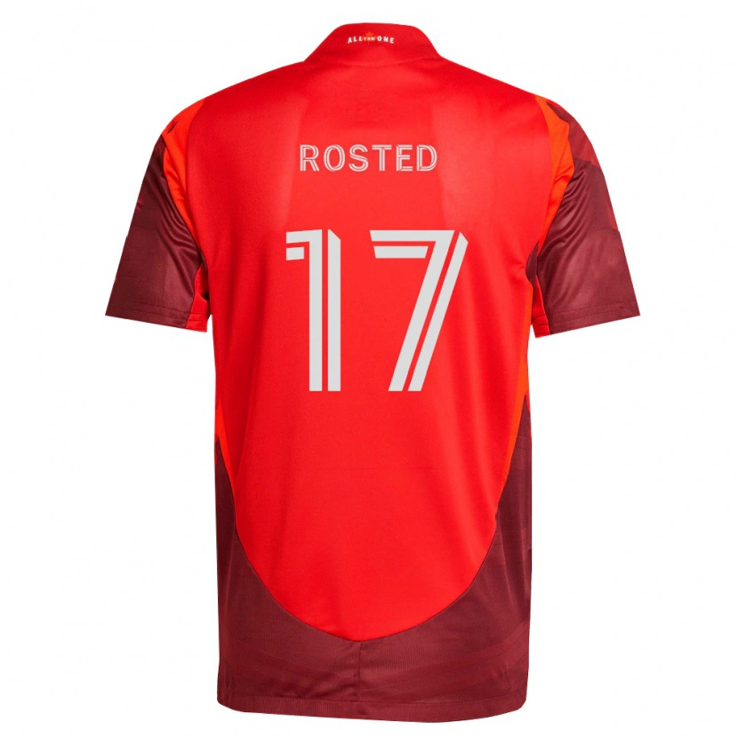 Danxen Damen Sigurd Rosted #17 Burgund Rot Heimtrikot Trikot 2026/27 T-Shirt