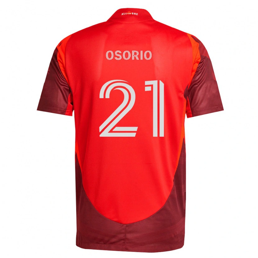 Danxen Damen Jonathan Osorio #21 Burgund Rot Heimtrikot Trikot 2026/27 T-Shirt