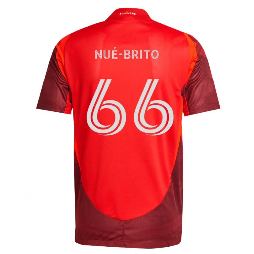 Danxen Damen Diego Nué-Brito #66 Burgund Rot Heimtrikot Trikot 2026/27 T-Shirt