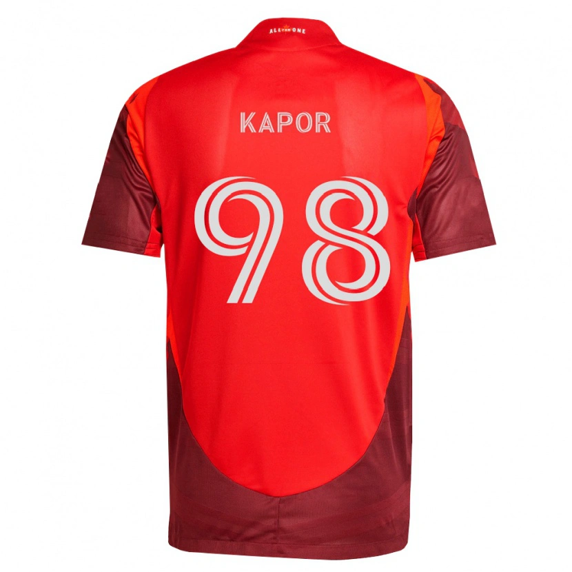 Danxen Damen Stefan Kapor #98 Burgund Rot Heimtrikot Trikot 2026/27 T-Shirt