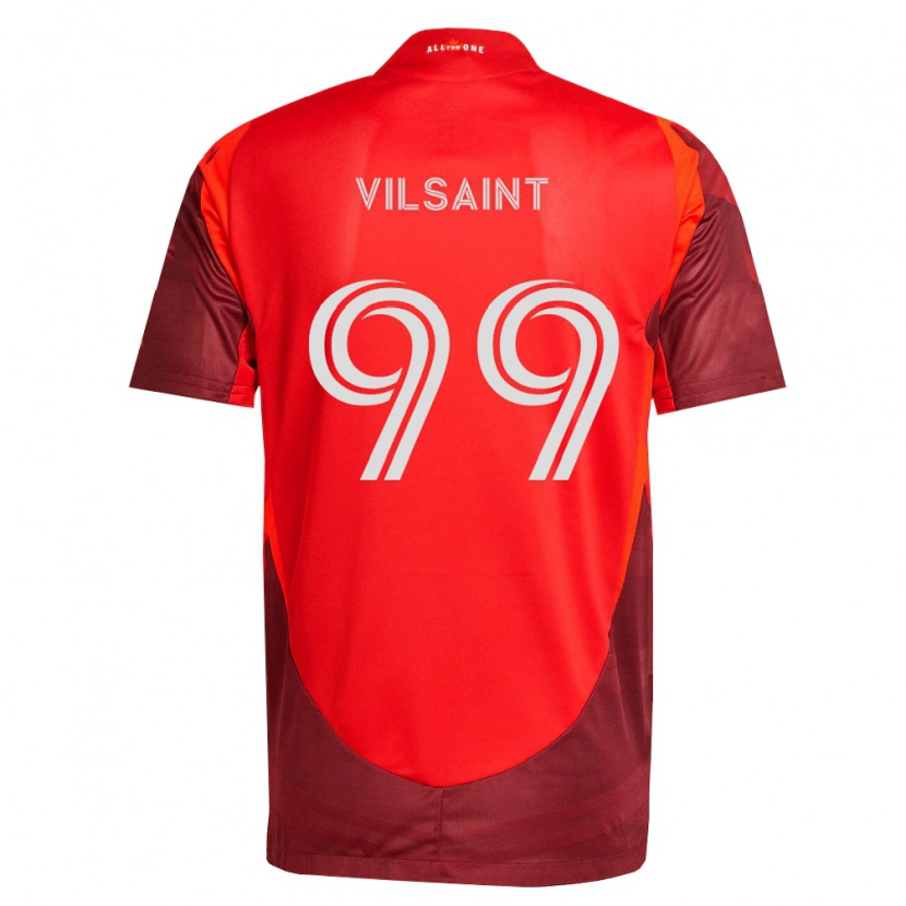 Danxen Damen Jules-Anthony Vilsaint #99 Burgund Rot Heimtrikot Trikot 2026/27 T-Shirt
