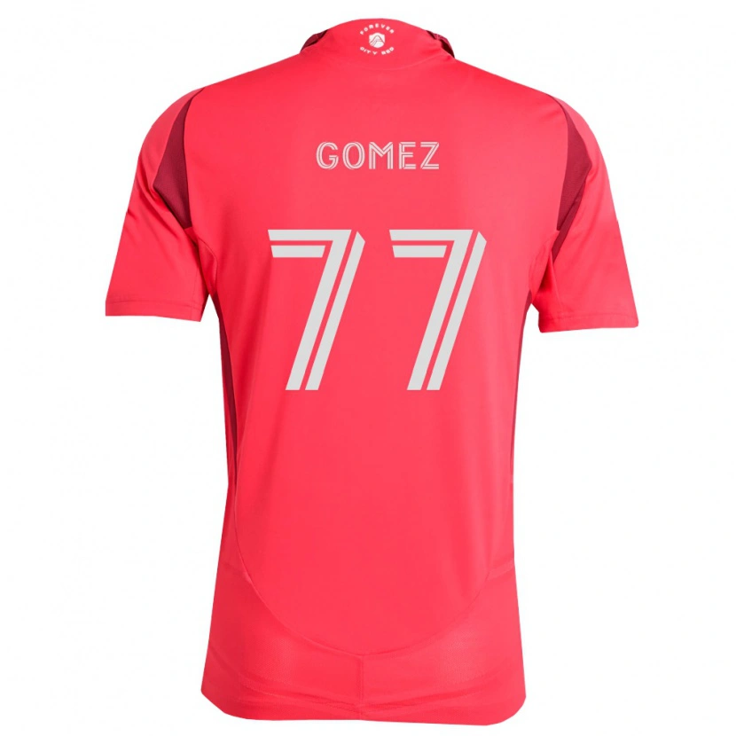 Danxen Damen Sam Gomez #77 Magenta Weiß Heimtrikot Trikot 2026/27 T-Shirt