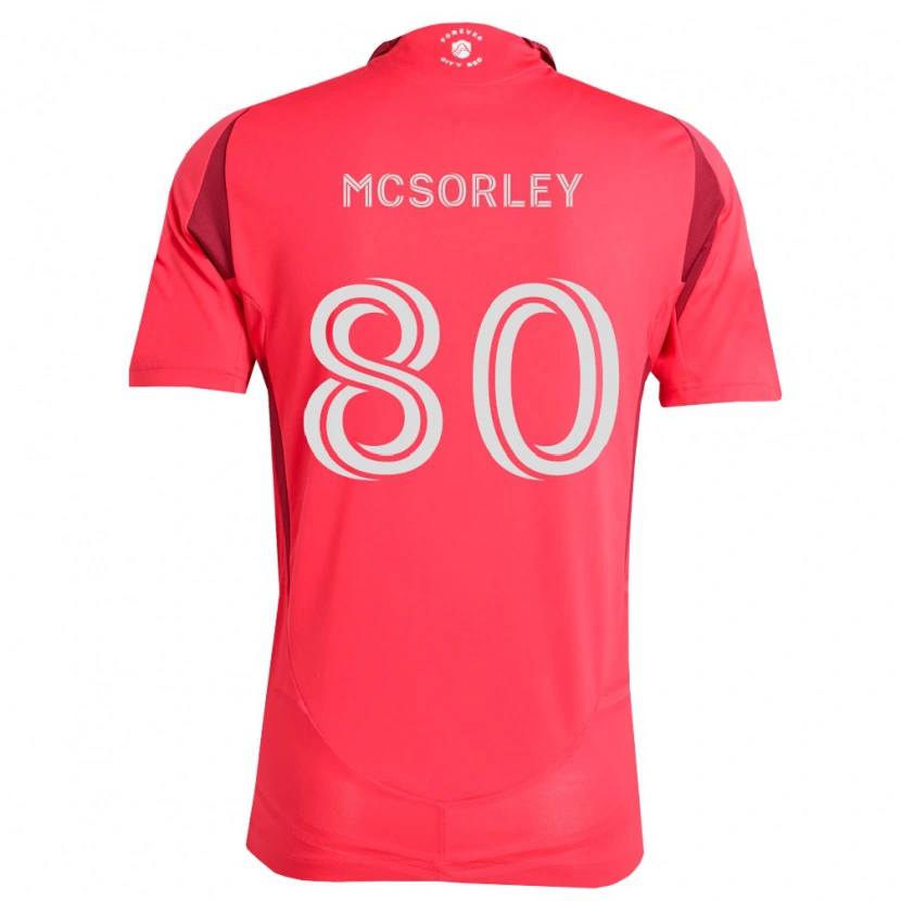 Danxen Damen Brendan Mcsorley #80 Magenta Weiß Heimtrikot Trikot 2026/27 T-Shirt
