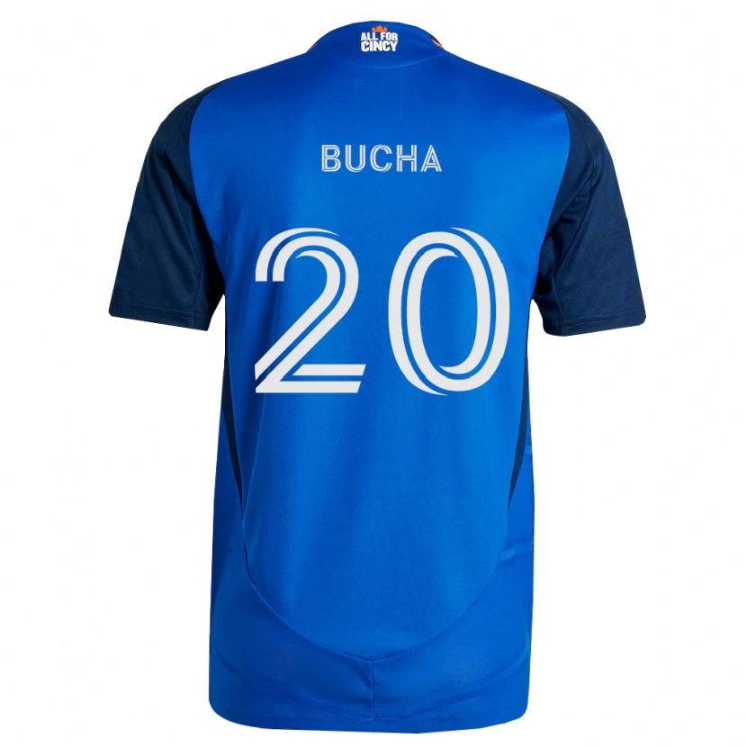 Danxen Damen Pavel Bucha #20 Königsblau Orange Heimtrikot Trikot 2026/27 T-Shirt