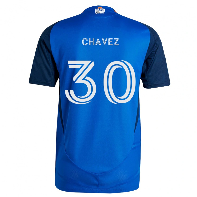 Danxen Damen Ademar Chávez #30 Königsblau Orange Heimtrikot Trikot 2026/27 T-Shirt