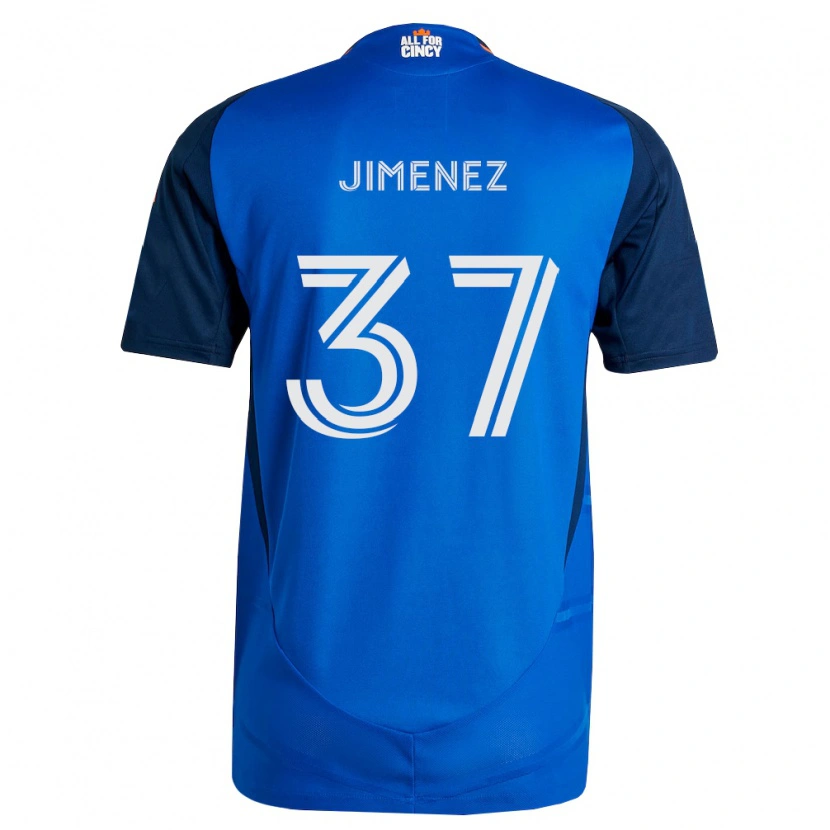 Danxen Damen Stiven Jimenez #37 Königsblau Orange Heimtrikot Trikot 2026/27 T-Shirt