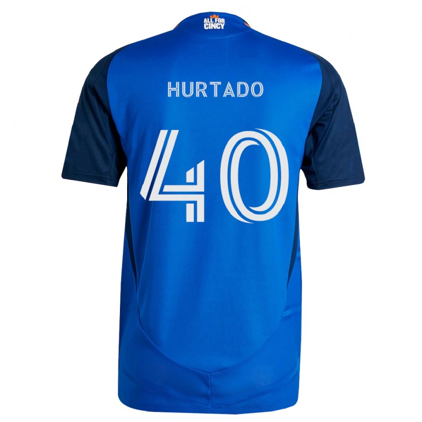 Danxen Damen Dilan Hurtado #40 Königsblau Orange Heimtrikot Trikot 2026/27 T-Shirt