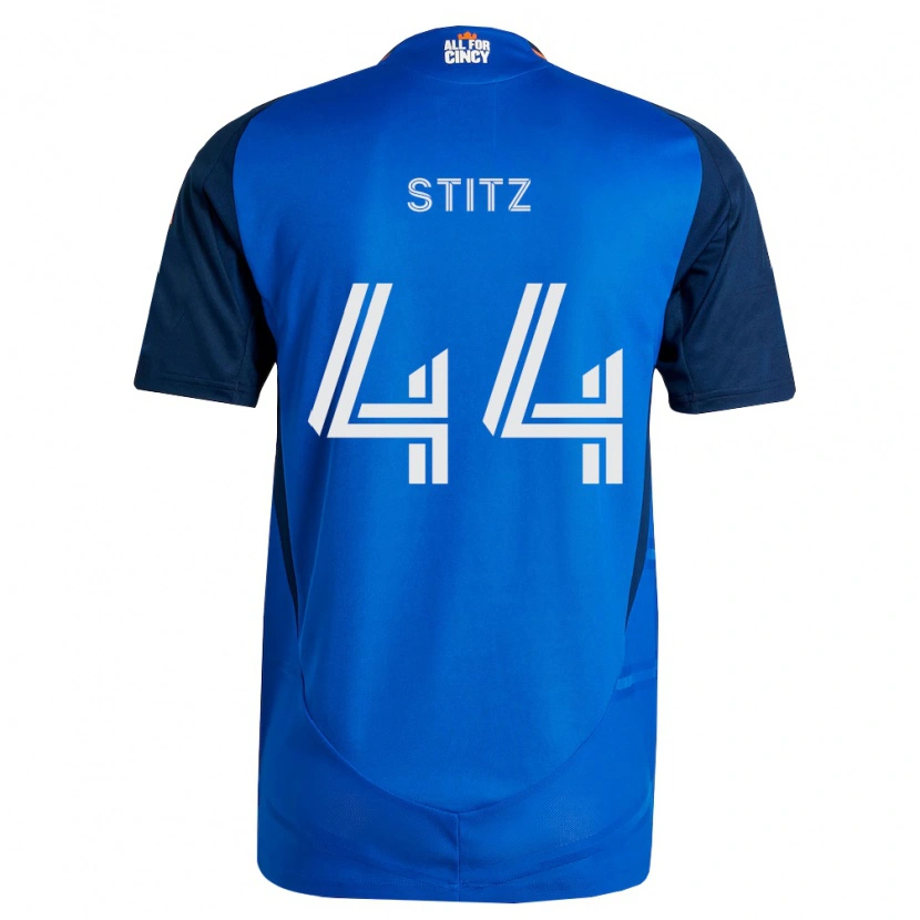 Danxen Damen Ben Stitz #44 Königsblau Orange Heimtrikot Trikot 2026/27 T-Shirt