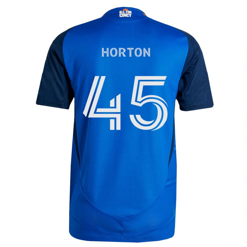 Danxen Damen Philip Horton #45 Königsblau Orange Heimtrikot Trikot 2026/27 T-Shirt