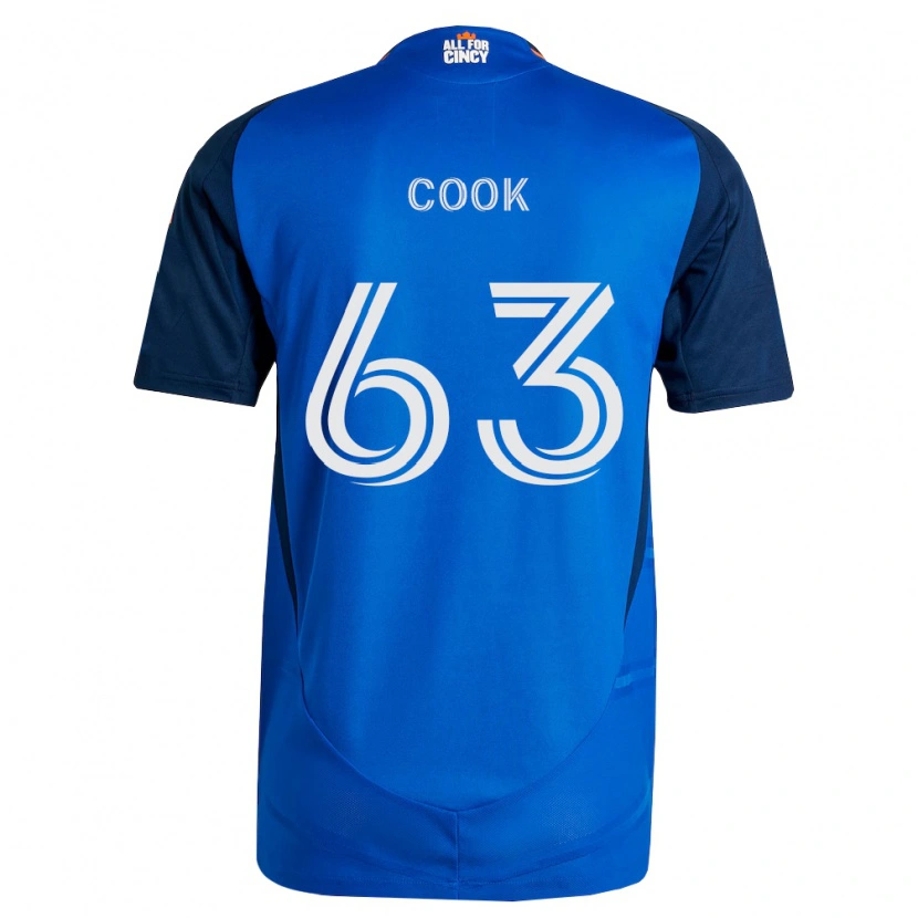 Danxen Damen Steel Cook #63 Königsblau Orange Heimtrikot Trikot 2026/27 T-Shirt