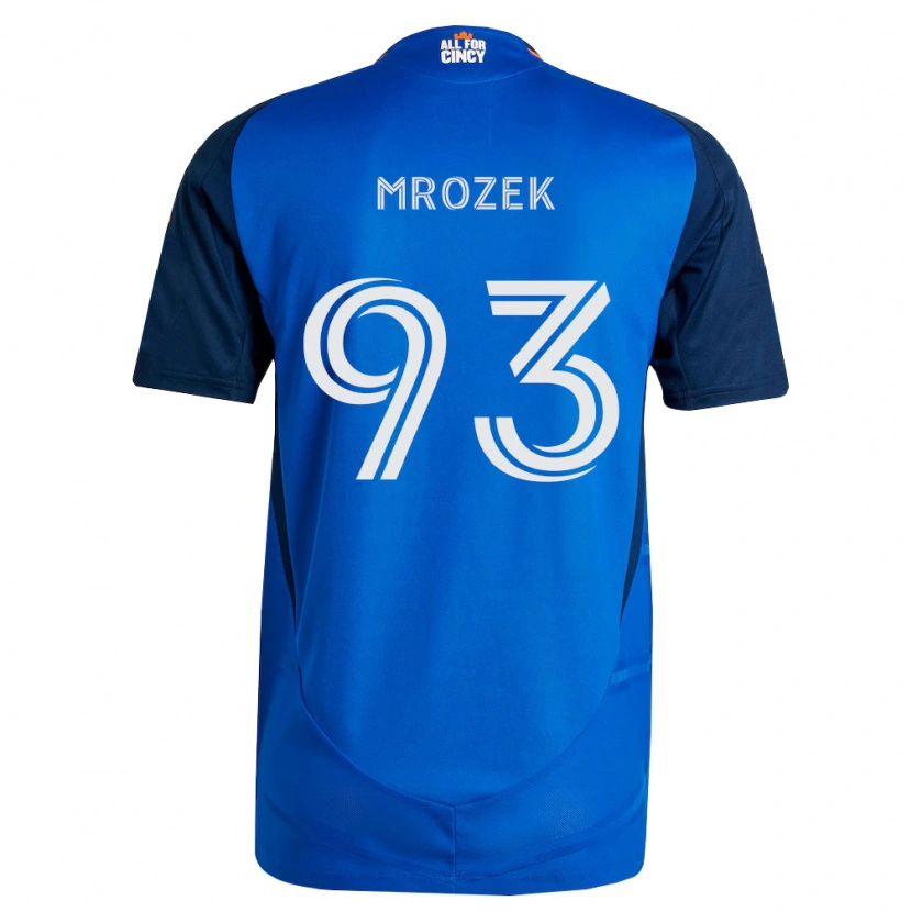 Danxen Damen Fabian Mrozek #93 Königsblau Orange Heimtrikot Trikot 2026/27 T-Shirt