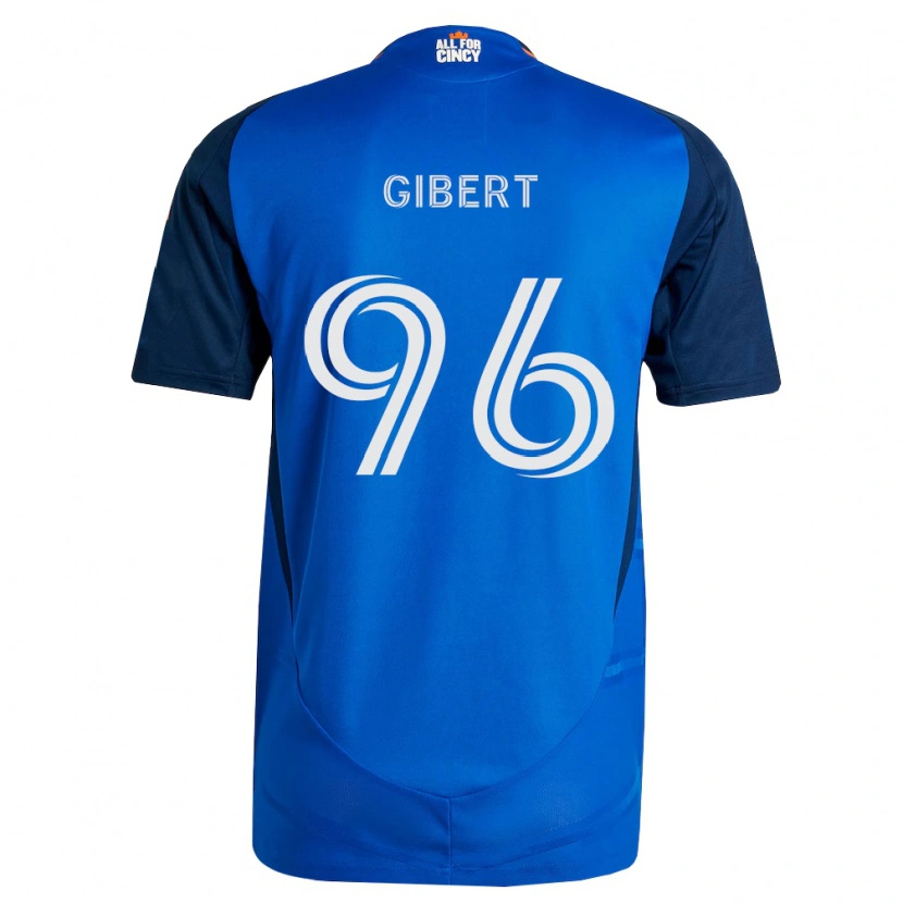 Danxen Damen Gaël Gibert #96 Königsblau Orange Heimtrikot Trikot 2026/27 T-Shirt