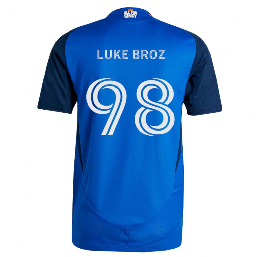Danxen Damen Luke Broz #98 Königsblau Orange Heimtrikot Trikot 2026/27 T-Shirt