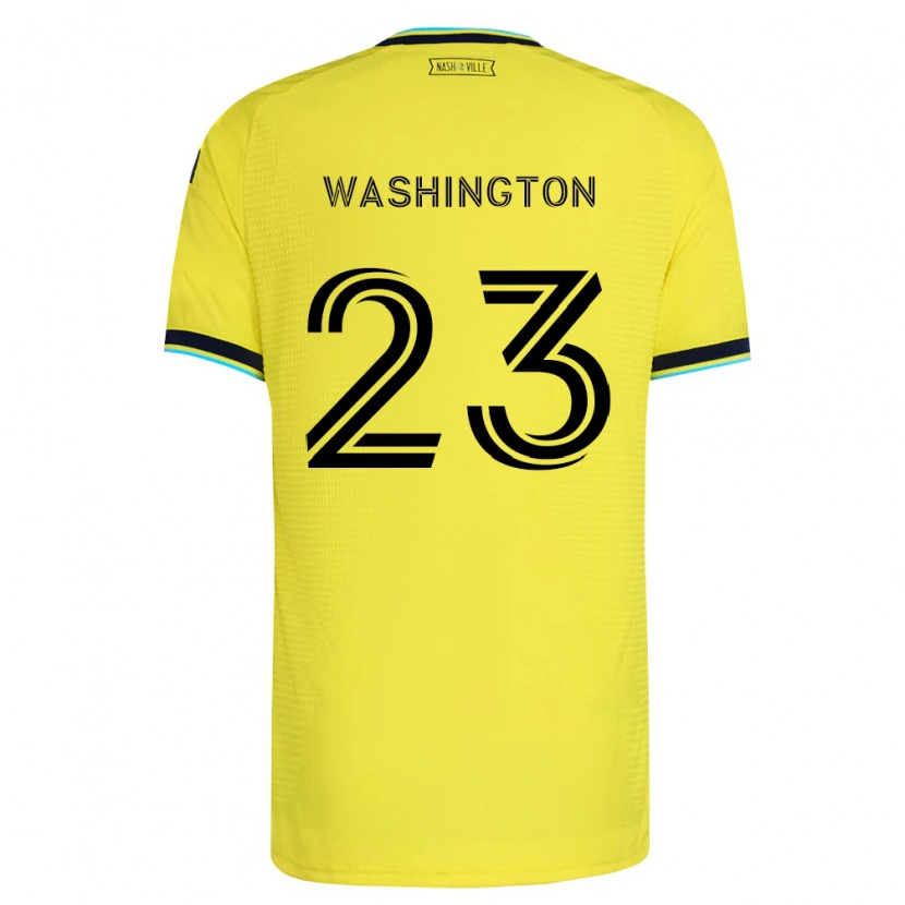 Danxen Damen Taylor Washington #23 Hellgelb Marineblau Heimtrikot Trikot 2026/27 T-Shirt