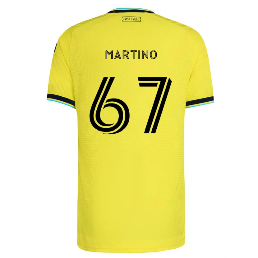 Danxen Damen Ben Martino #67 Hellgelb Marineblau Heimtrikot Trikot 2026/27 T-Shirt