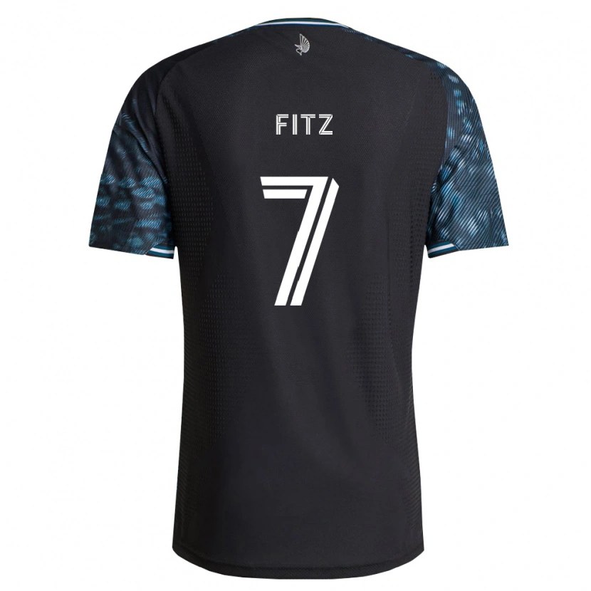 Danxen Damen Dominik Fitz #7 Schwarz Weiß Heimtrikot Trikot 2026/27 T-Shirt