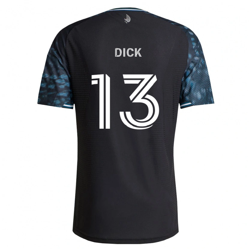 Danxen Damen Eric Dick #13 Schwarz Weiß Heimtrikot Trikot 2026/27 T-Shirt