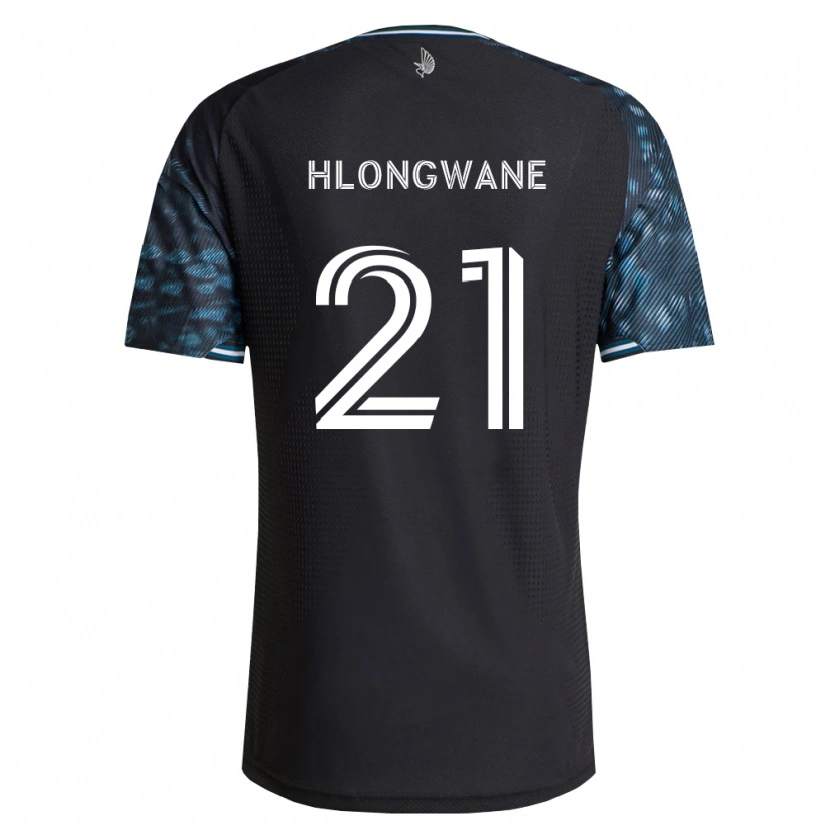 Danxen Damen Bongokuhle Hlongwane #21 Schwarz Weiß Heimtrikot Trikot 2026/27 T-Shirt
