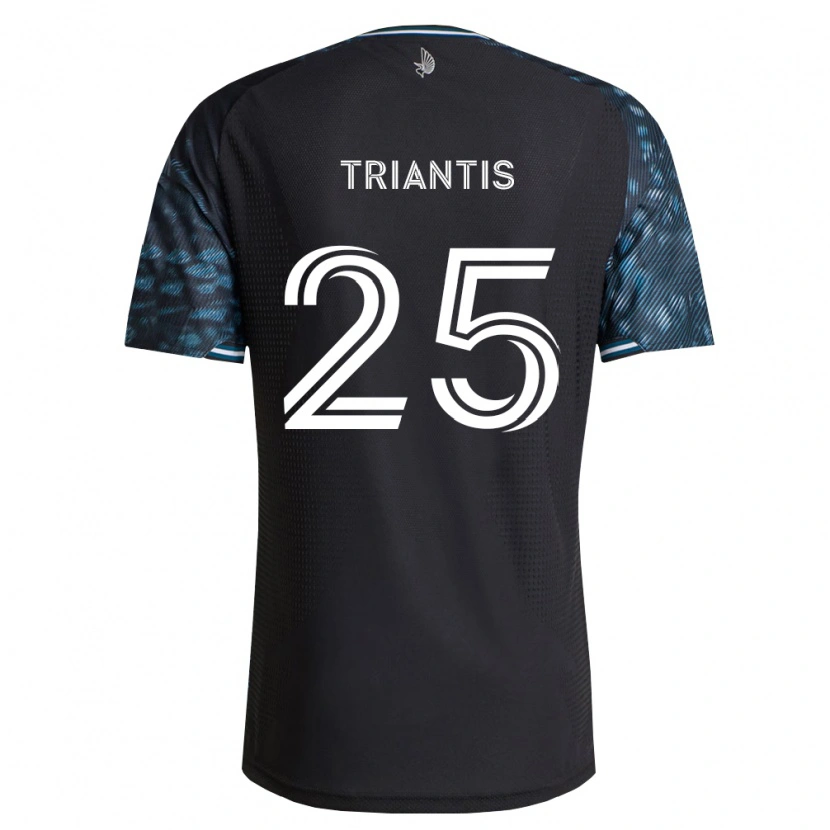 Danxen Damen Nectarios Triantis #25 Schwarz Weiß Heimtrikot Trikot 2026/27 T-Shirt