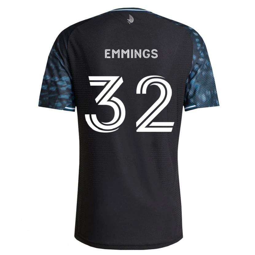 Danxen Damen Fred Emmings #32 Schwarz Weiß Heimtrikot Trikot 2026/27 T-Shirt