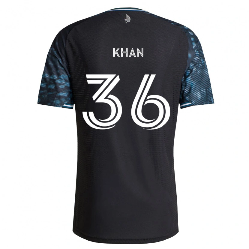 Danxen Damen Molik Khan #36 Schwarz Weiß Heimtrikot Trikot 2026/27 T-Shirt