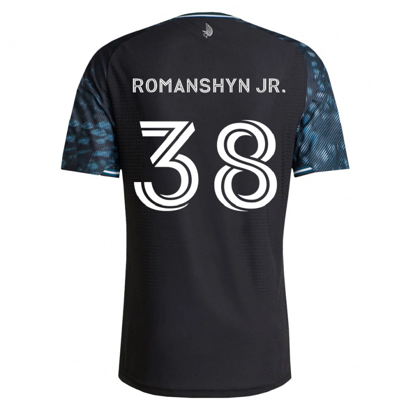 Danxen Damen Kage Romanshyn Jr. #38 Schwarz Weiß Heimtrikot Trikot 2026/27 T-Shirt